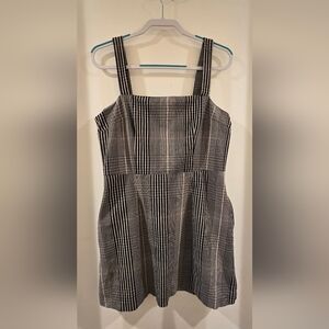 A New Day Monochrome Striped Mini Dress